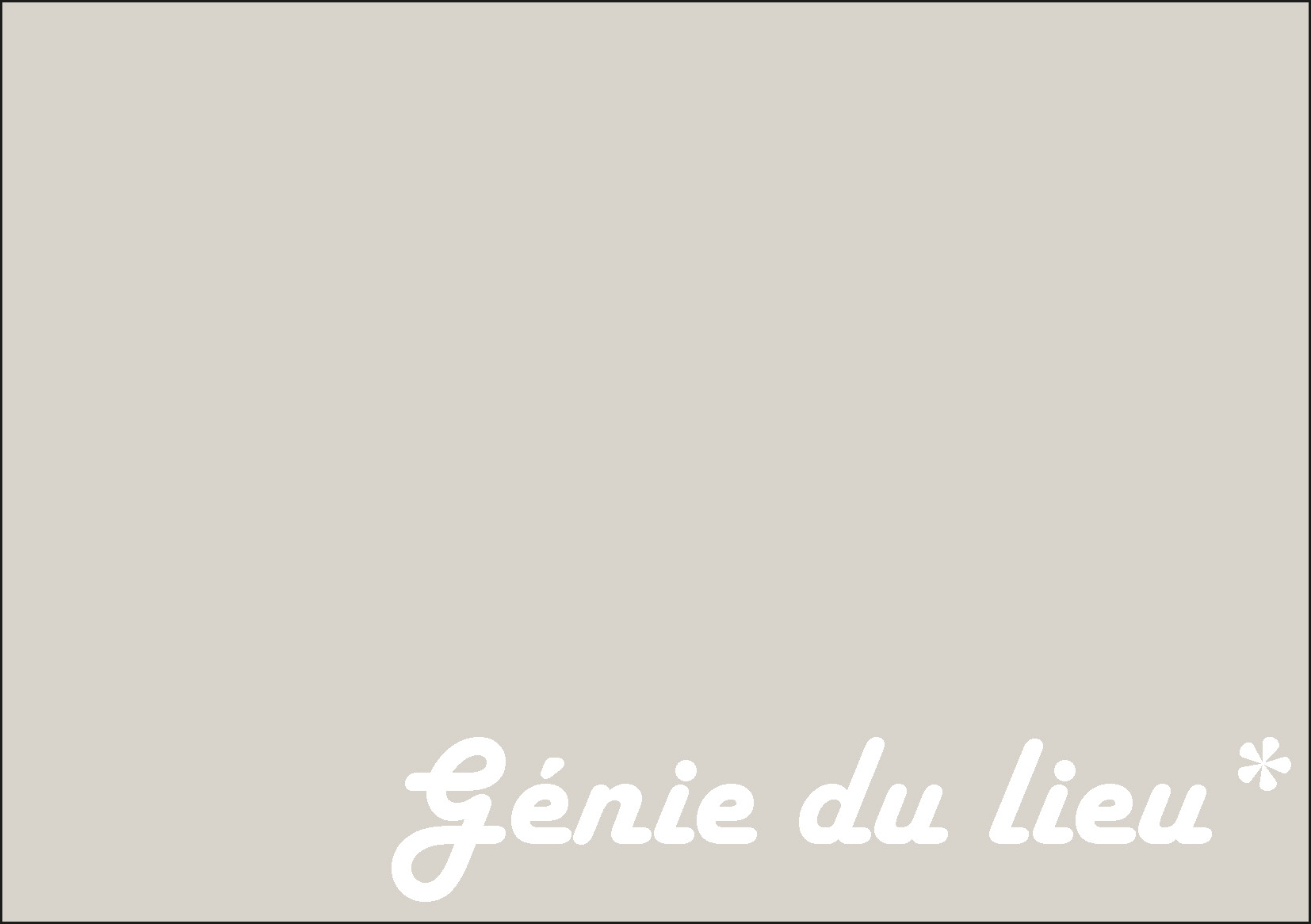 Génie du lieu_Nacarat Color Design