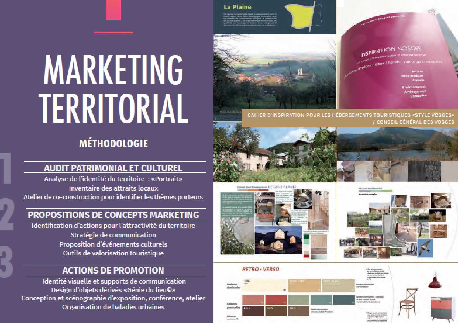 Nacarat design couleur marketing territorial