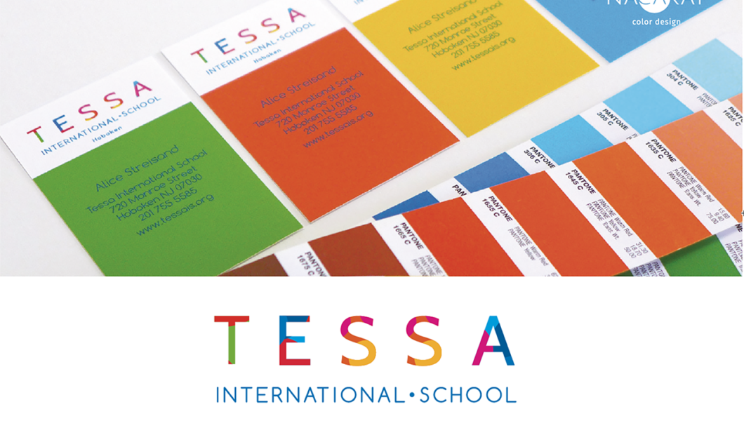 Identité visuelle de TESSA, école internationale innovante à New York